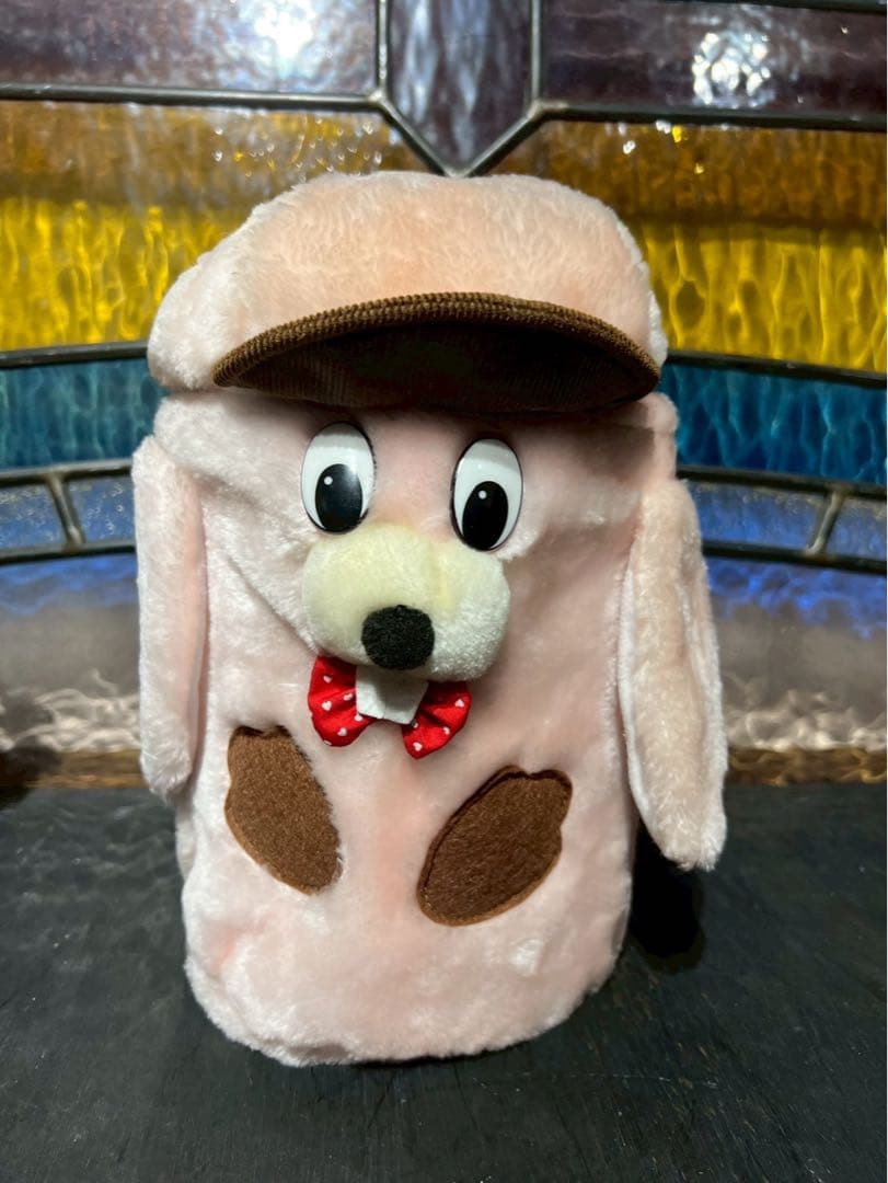 レア 未使用 ぬいぐるみ ダストボックス ごみ箱 インテリア当時物 昭和レトロ