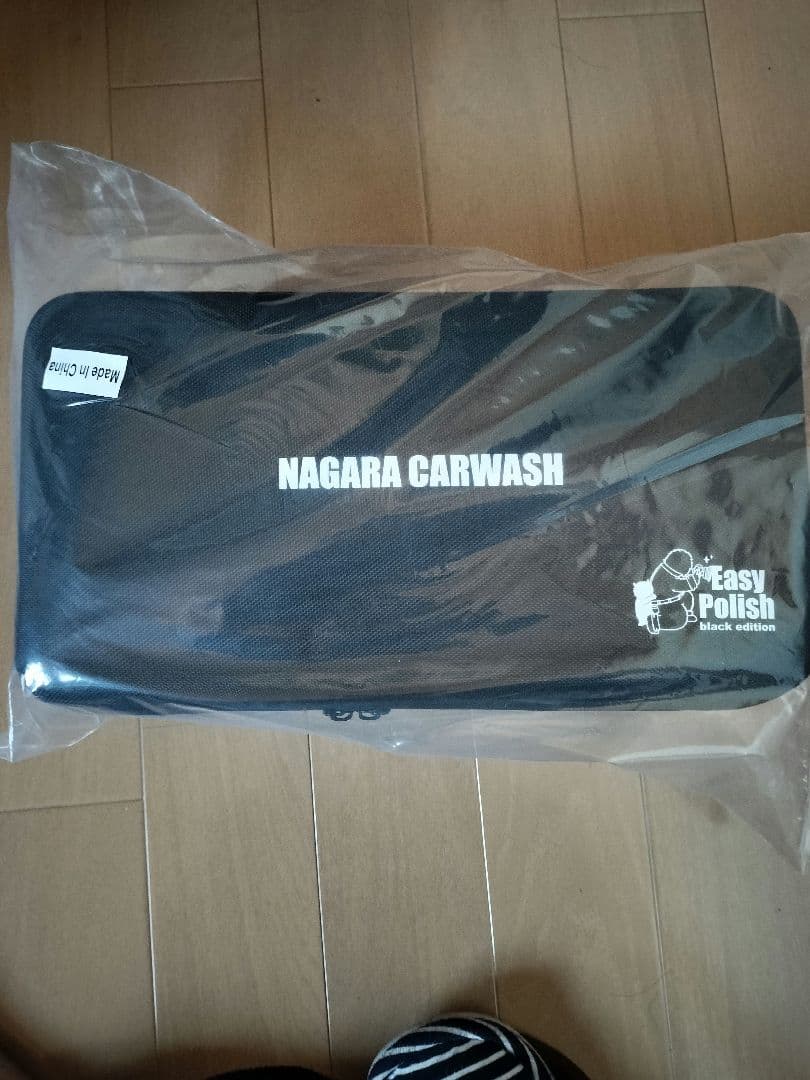 (未使用)ながら洗車　イージーポリッシュ　ブラックエディション　手裏剣パッド