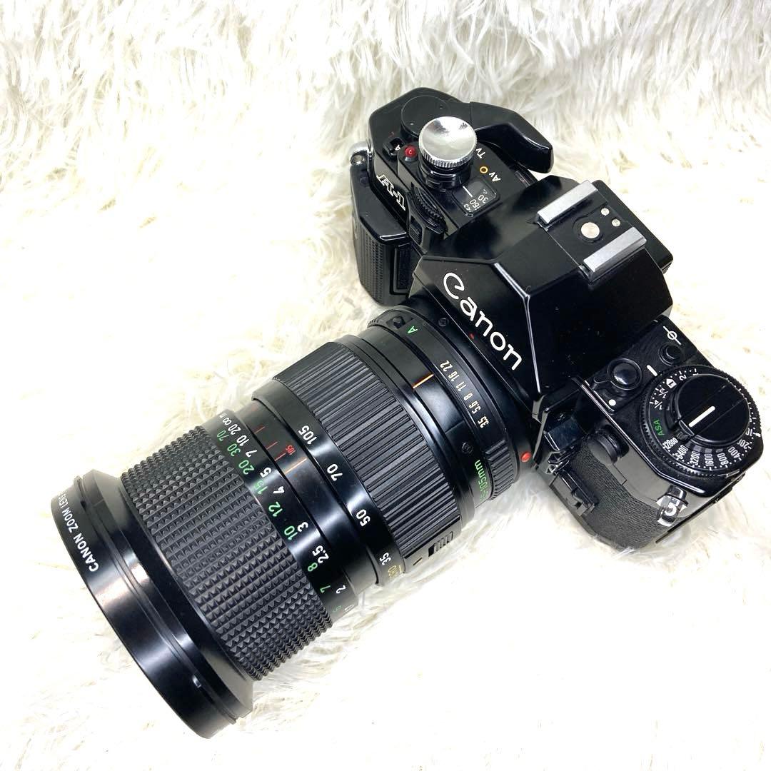 【超美品】Canon A-1 フィルム一眼レフカメラ　【美品】レンズ付