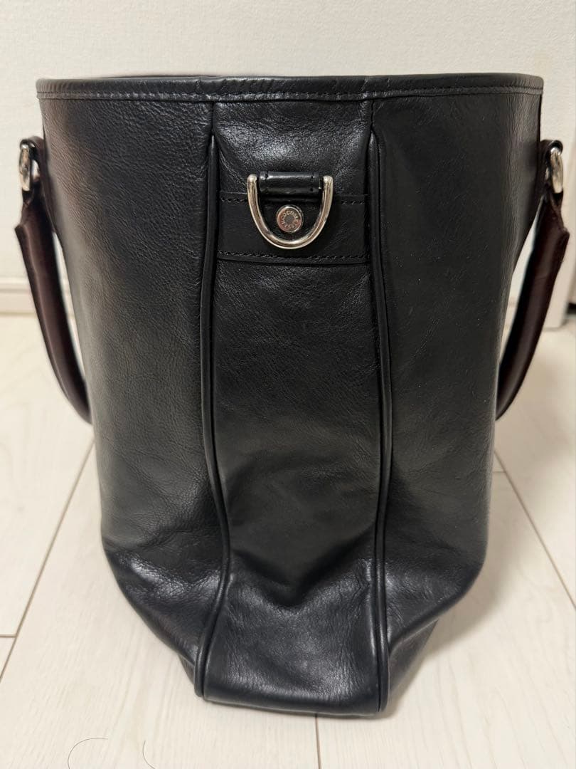 [美品]ココマイスター　マットーネビジネストート　オールドブラック　購入一年以内