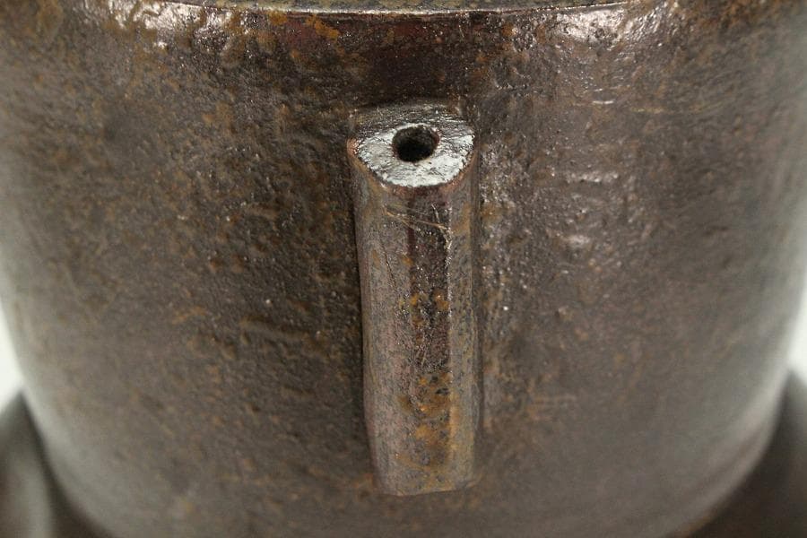 茶道具 古備前 管耳砂金袋 水指 徳川美術館参事 識箱(K-A409)