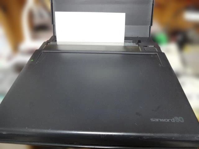 ワードプロセッサー　ＳＡＮＹＯ
