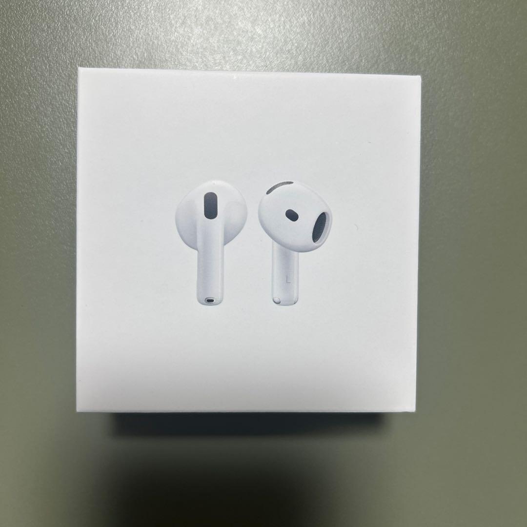 【新品未使用】AppleAirPods4 (ノイズキャンセリング非搭載)