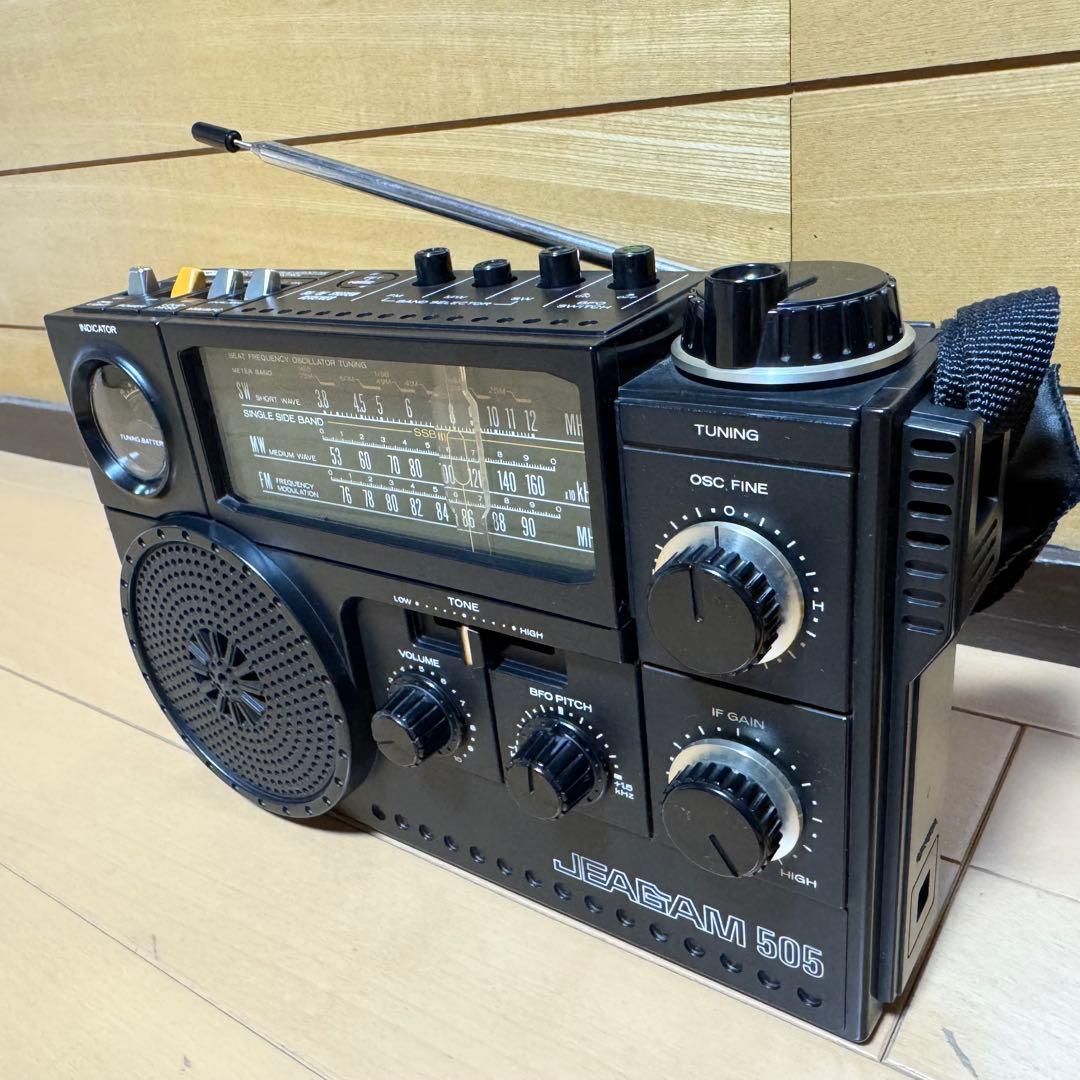 三菱　3バンドBCLラジオ　ジーガム505　JP-505 【ジャンク】