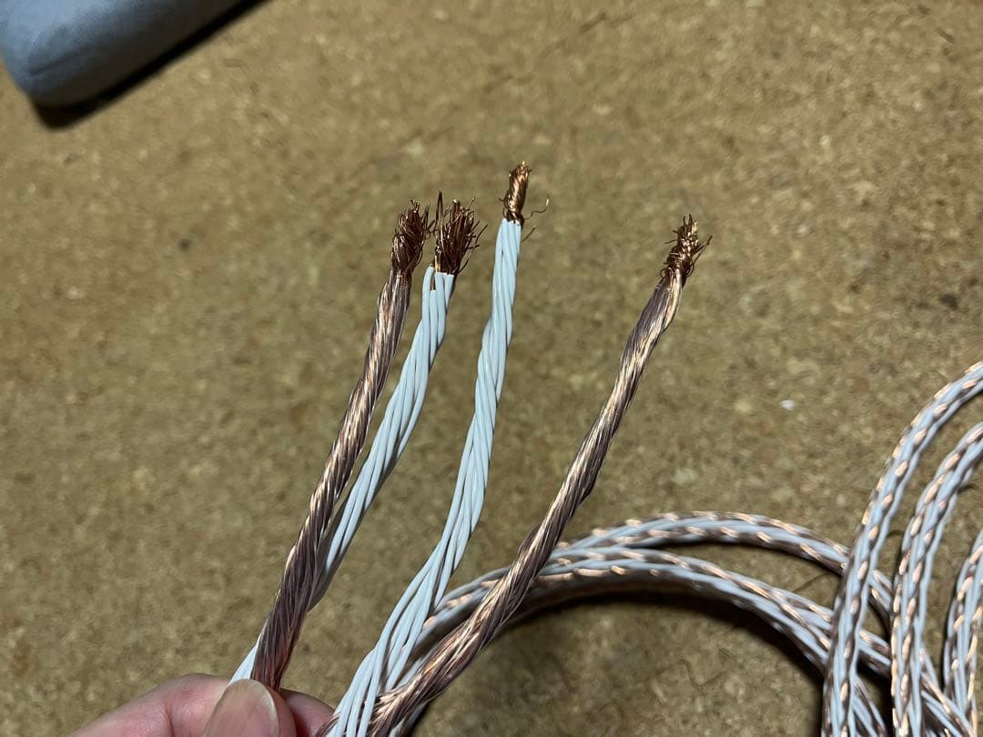 キンバーケーブル8TC AN 約2．4メートルペア