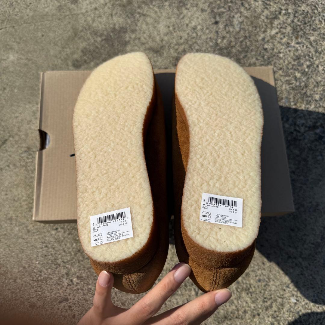 Clarks クラークス Wallabee ワラビー Cola コーラ 26cm