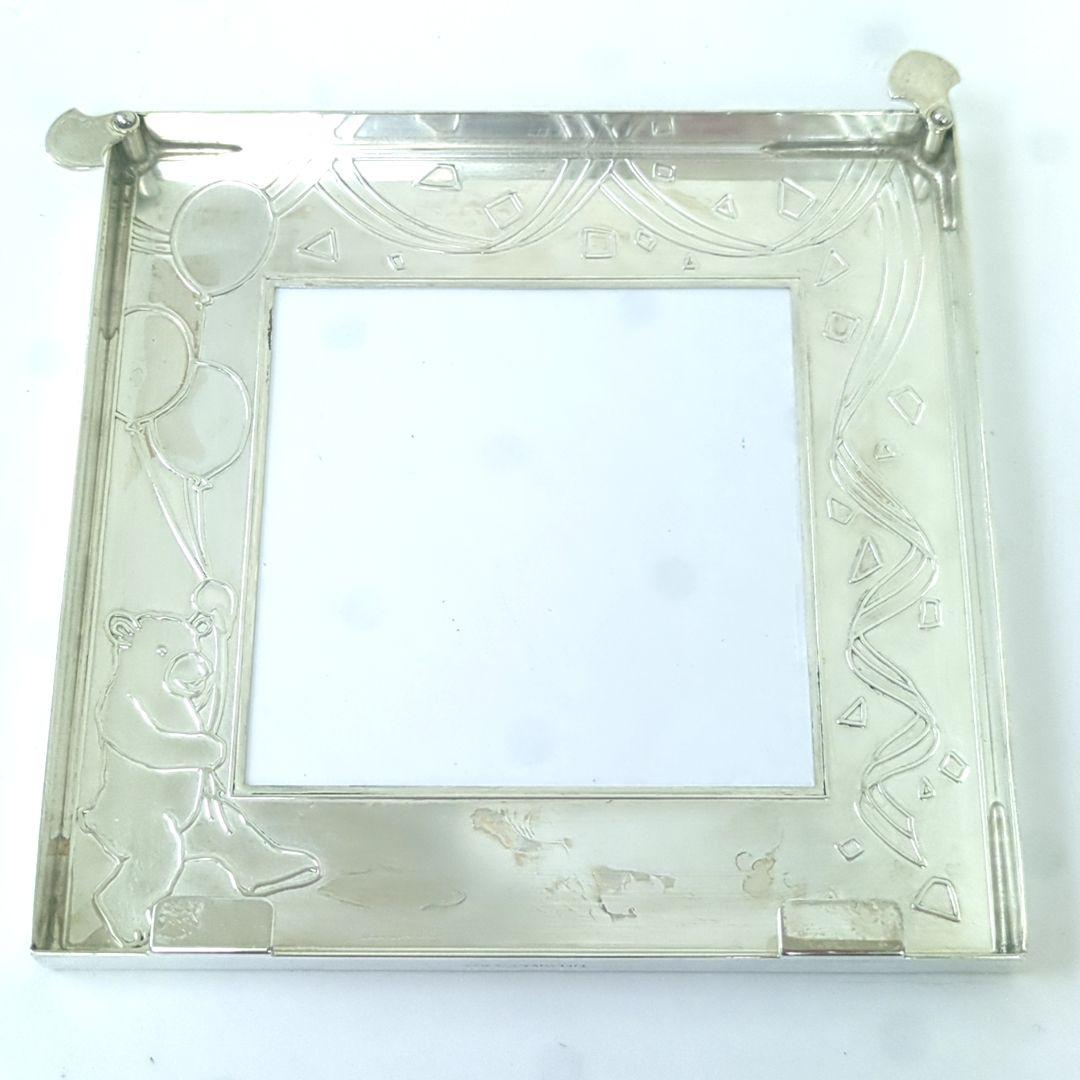 ティファニ シルバー925 フォトフレーム ベアモチーフ 約64g ★レア