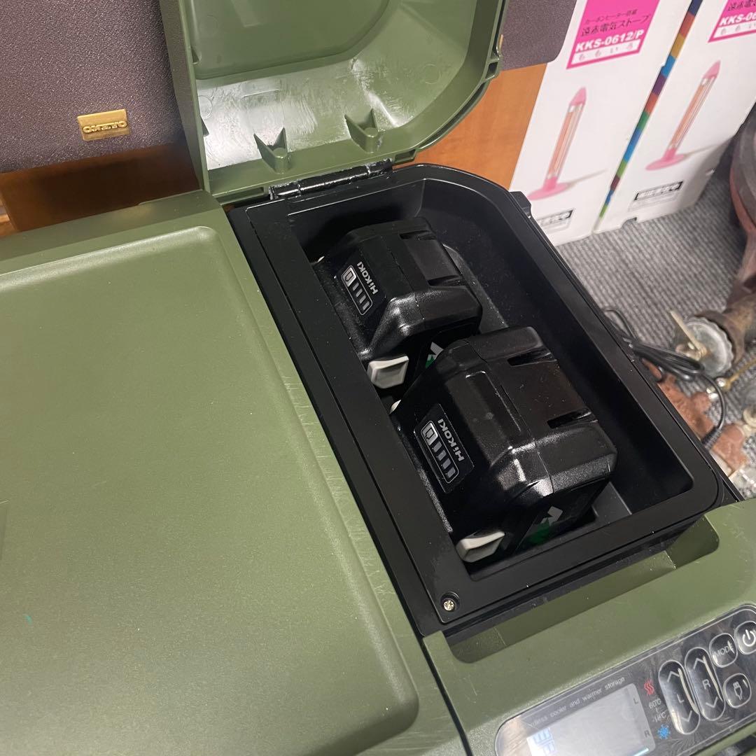 HiKOKI（ハイコーキ）コードレス冷温庫　UL18DB バッテリー付き！