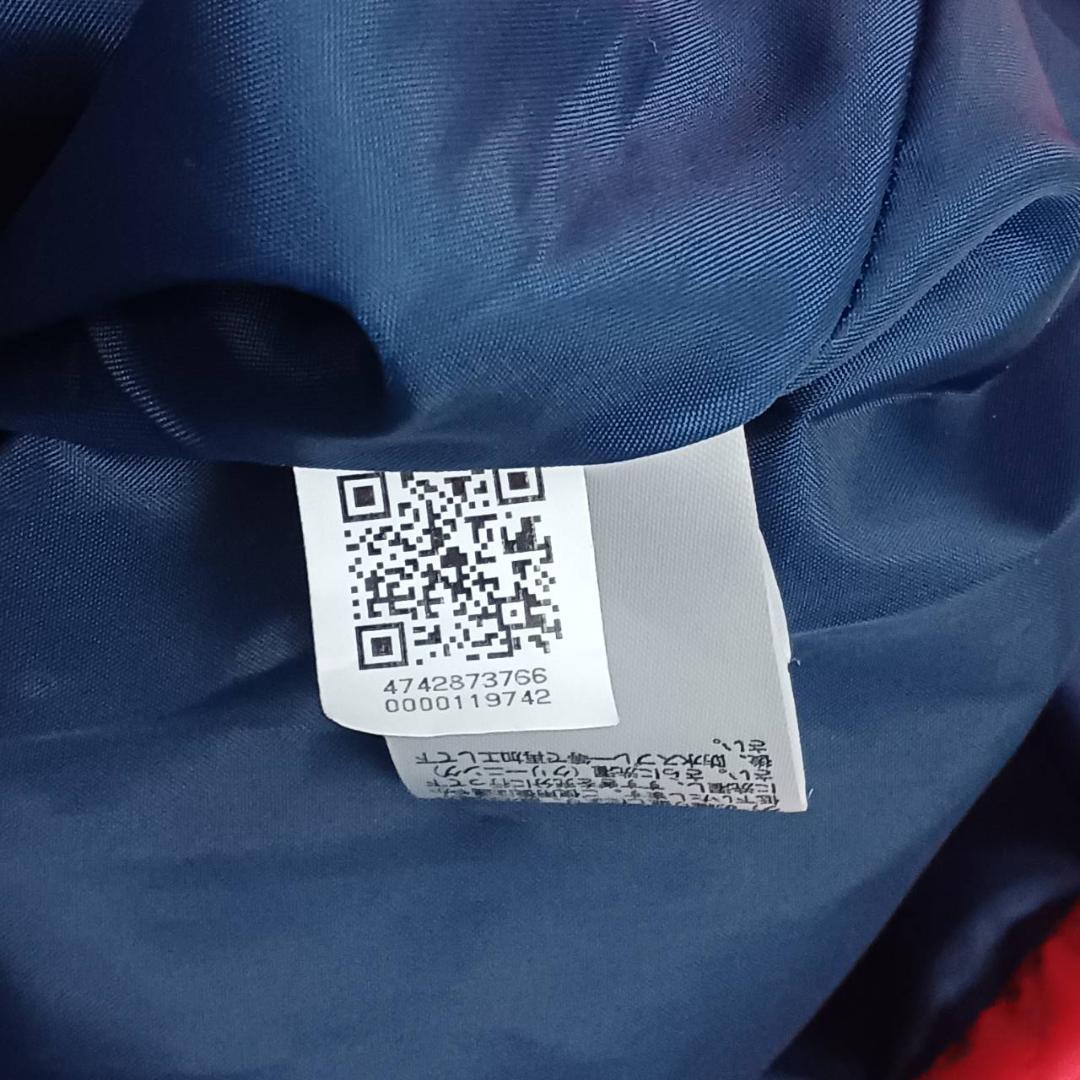 FILA GOLF　キルティングワンピース　M　レッド中綿　ロゴワッペン