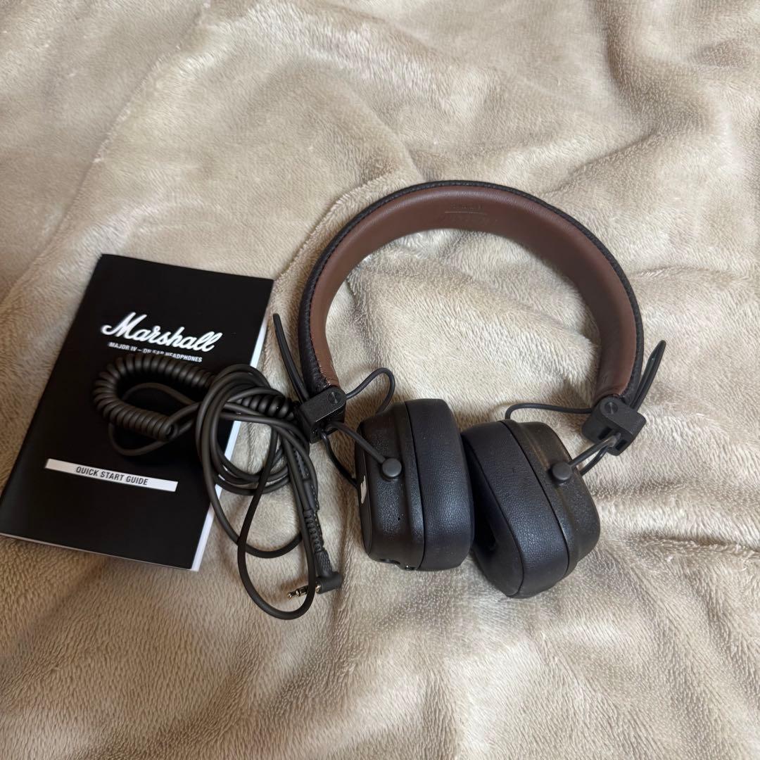 Marshall MAJOR4 ワイヤレス ヘッドホン　ブラウン