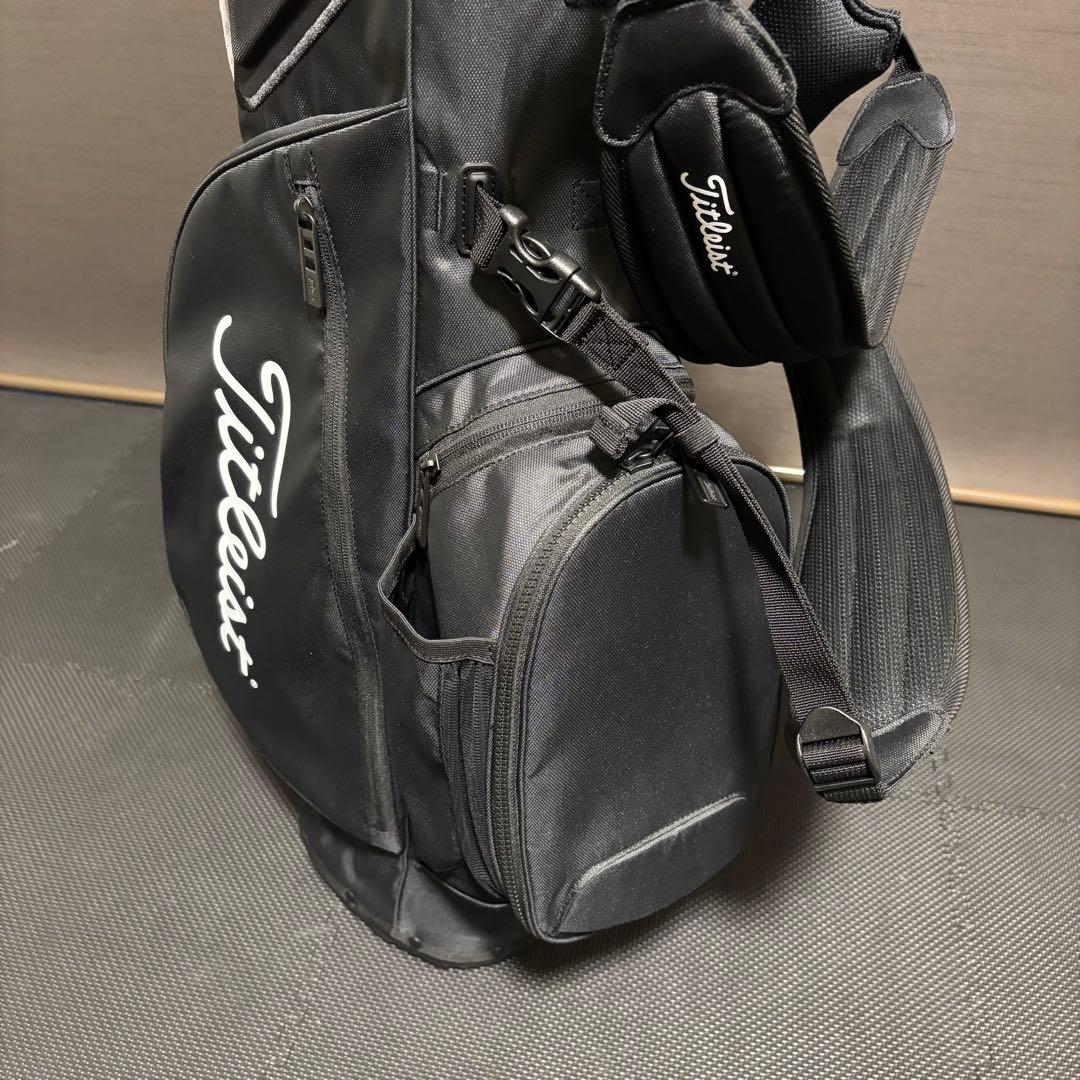 タイトリストスタンドバッグ 超美品 TB21SX4 黒