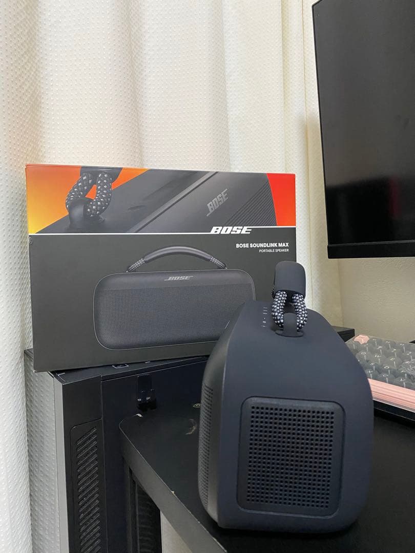 【美品】Bose SoundLink Max スピーカー ＋箱・充電ケーブル付き