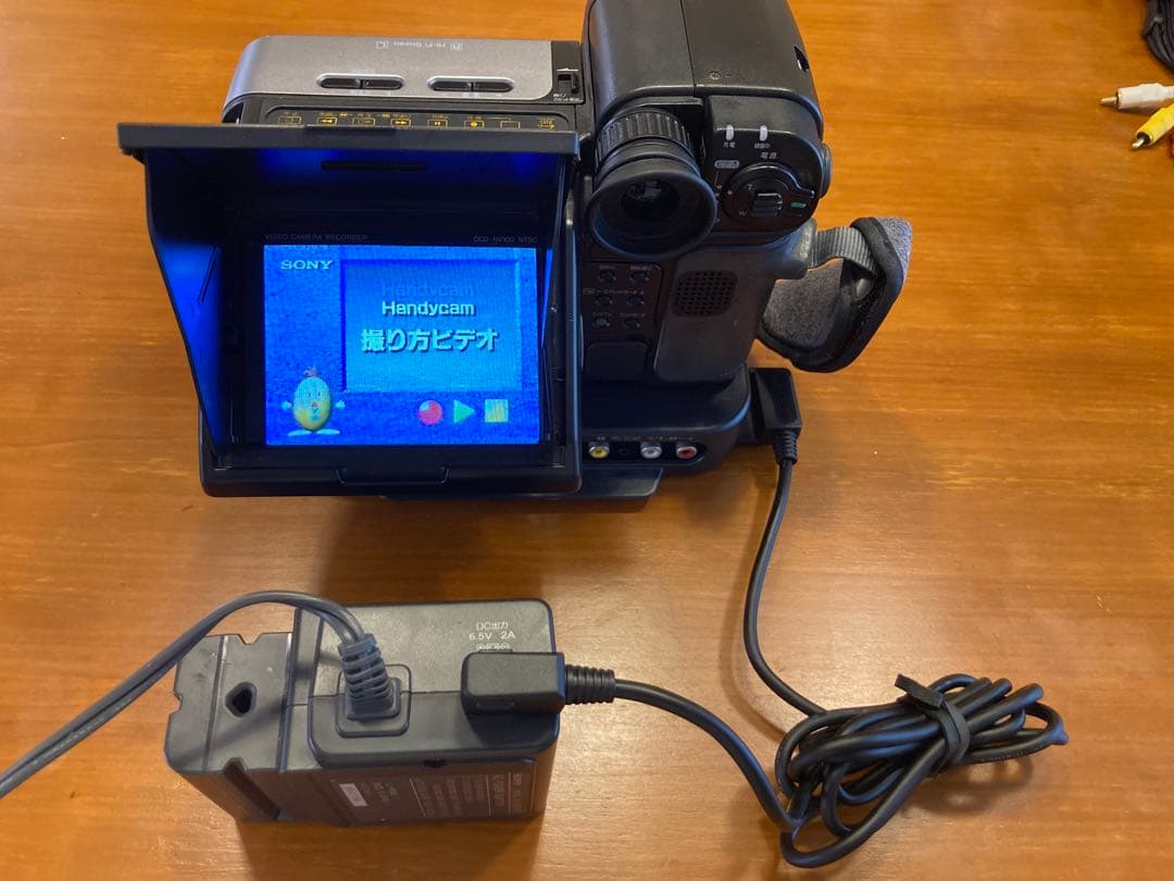 【8ミリビデオテープ再生可】SONY ビデオカメラ CCD-RV100