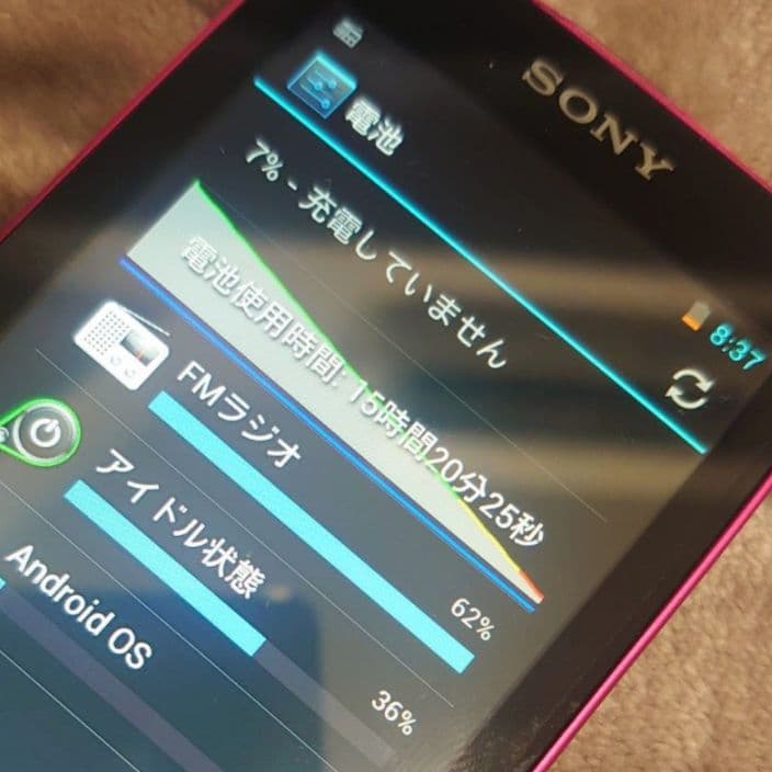 【美品】SONY Walkman(ウォークマン) NW-F805