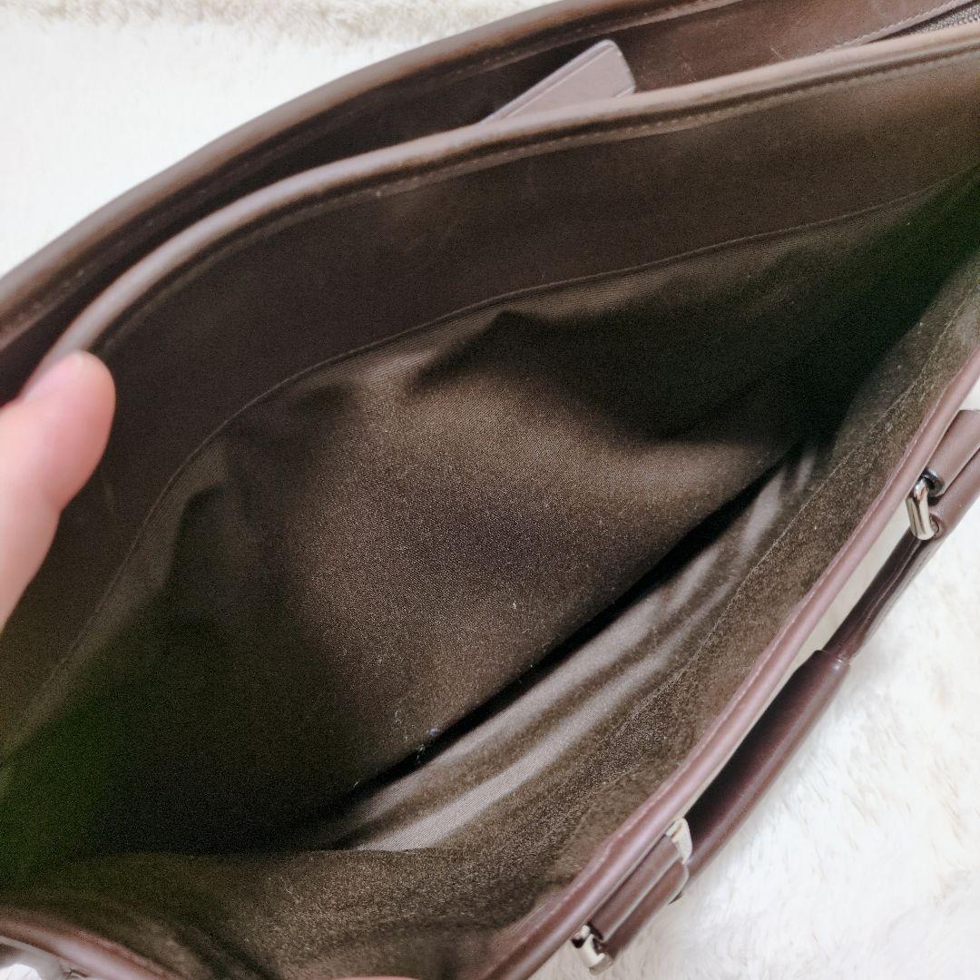 COACH コーチ ビジネスバック ブリーフケース レザー ブラウン 2WAY