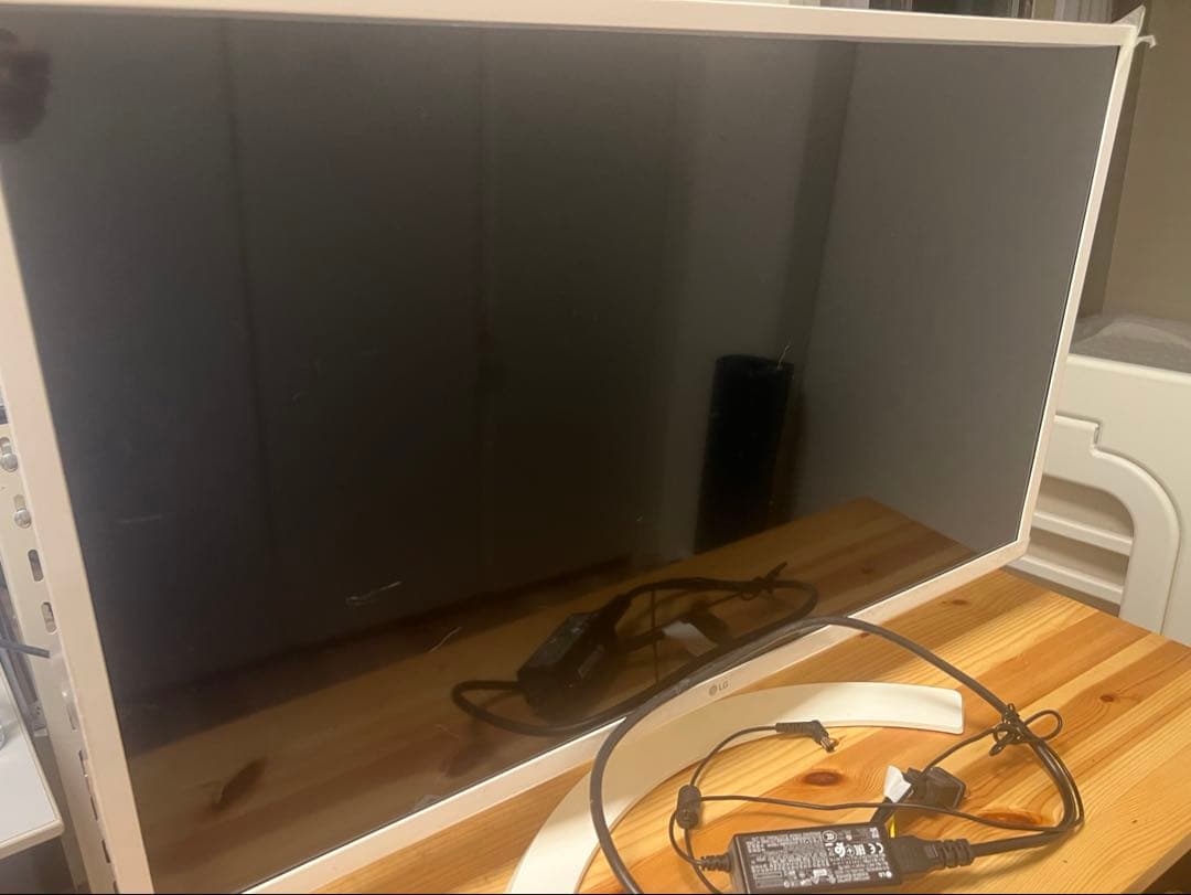 LG 32MP58HQ-W(ホワイト) 31.5型ワイド 液晶ディスプレイ