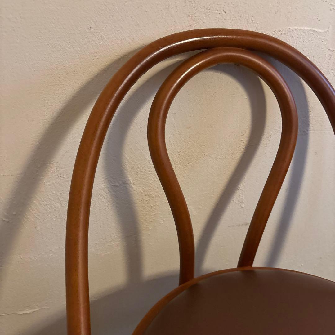 秋田木工　ハイスツール　状態良好　曲木 カウンターチェア 座面高約60cm