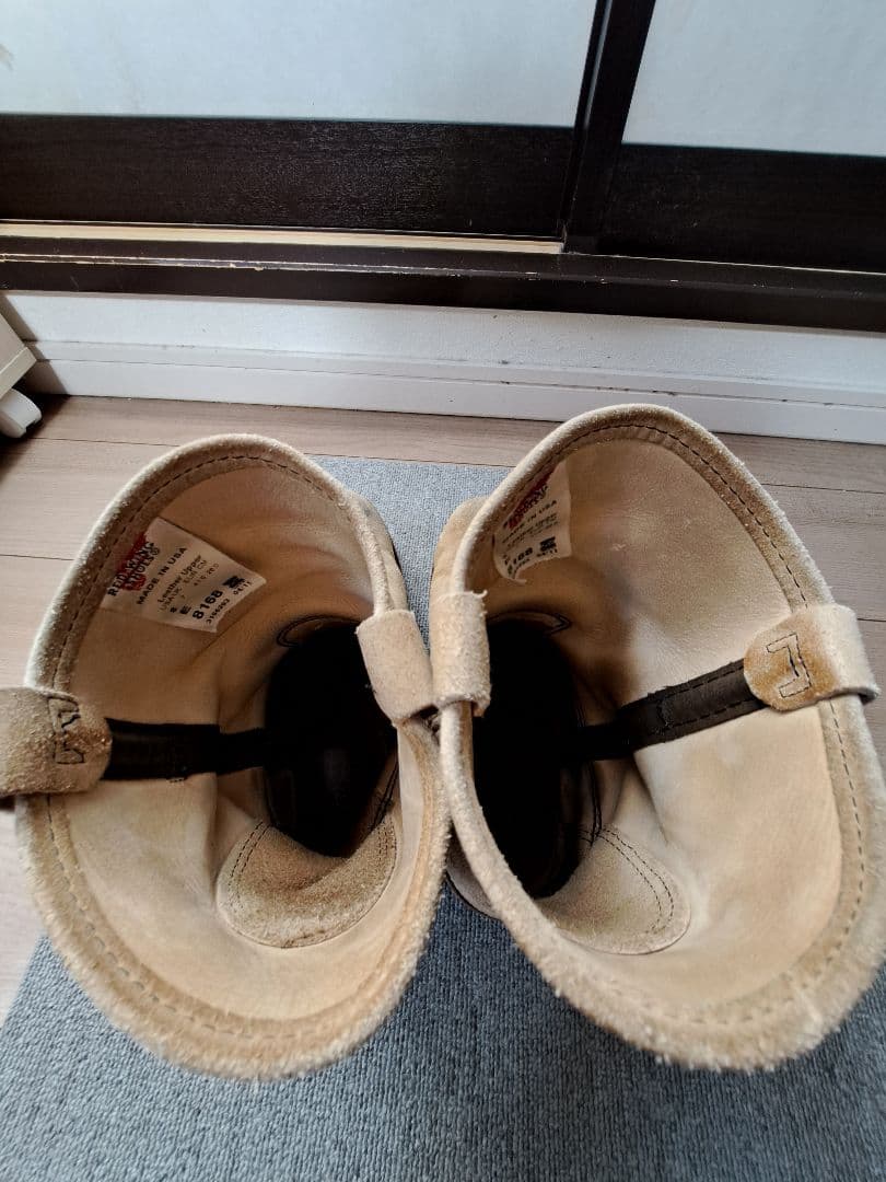 レッドウィング　8168　8E　スエードペコスブーツ