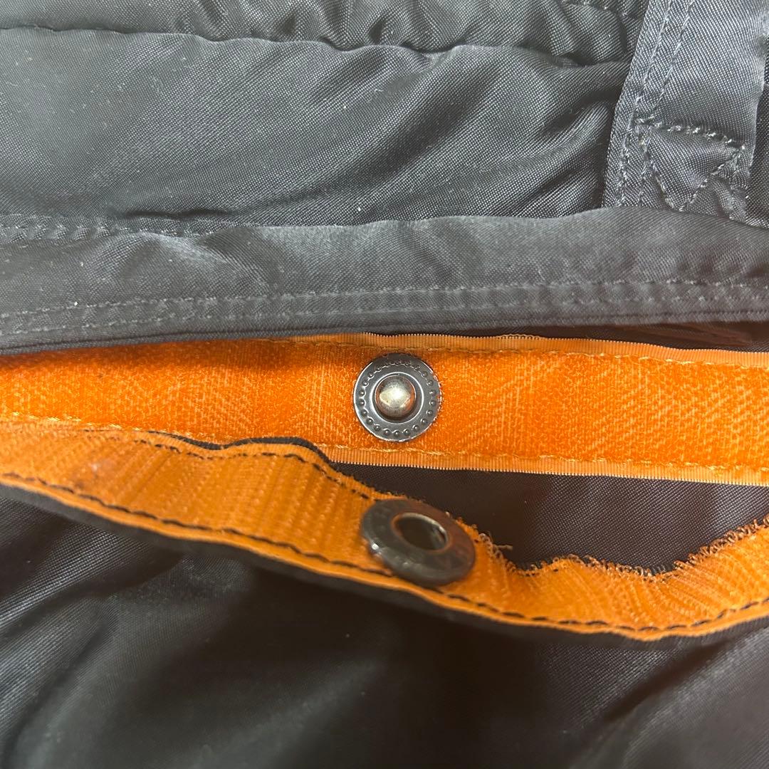 【希少】PORTER TANKER ブリーフケース　2way黒　2層　マチ拡張