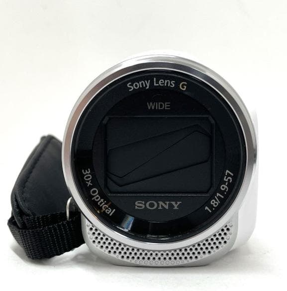 【極上品】SONY HDR-CX680 ホワイト ビデオカメラ