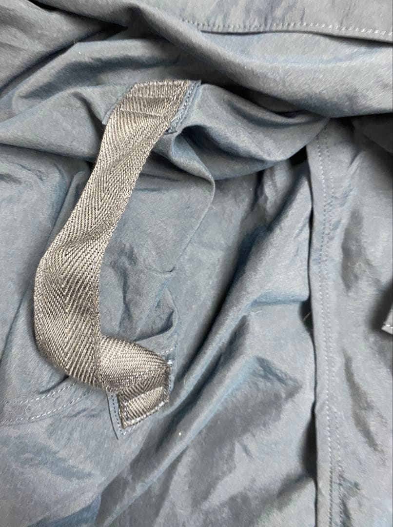 ポスタルコ　postalcoダークブルー 男女兼用レインポンチョ