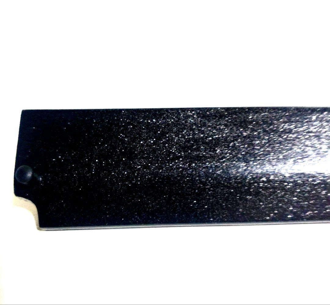 堺一文字光秀 V金10号 鏡面仕上 漆塗り錫ちらし柄 柳刃包丁 鞘付き