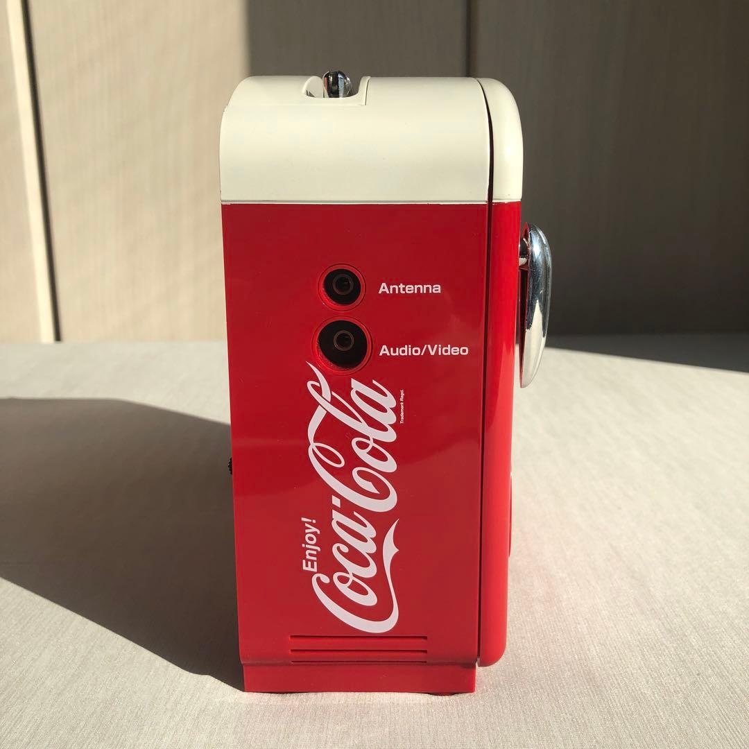 コカコーラ 当選品 オリジナルポータブルテレビ 通電OK 箱付き 非売品　レア