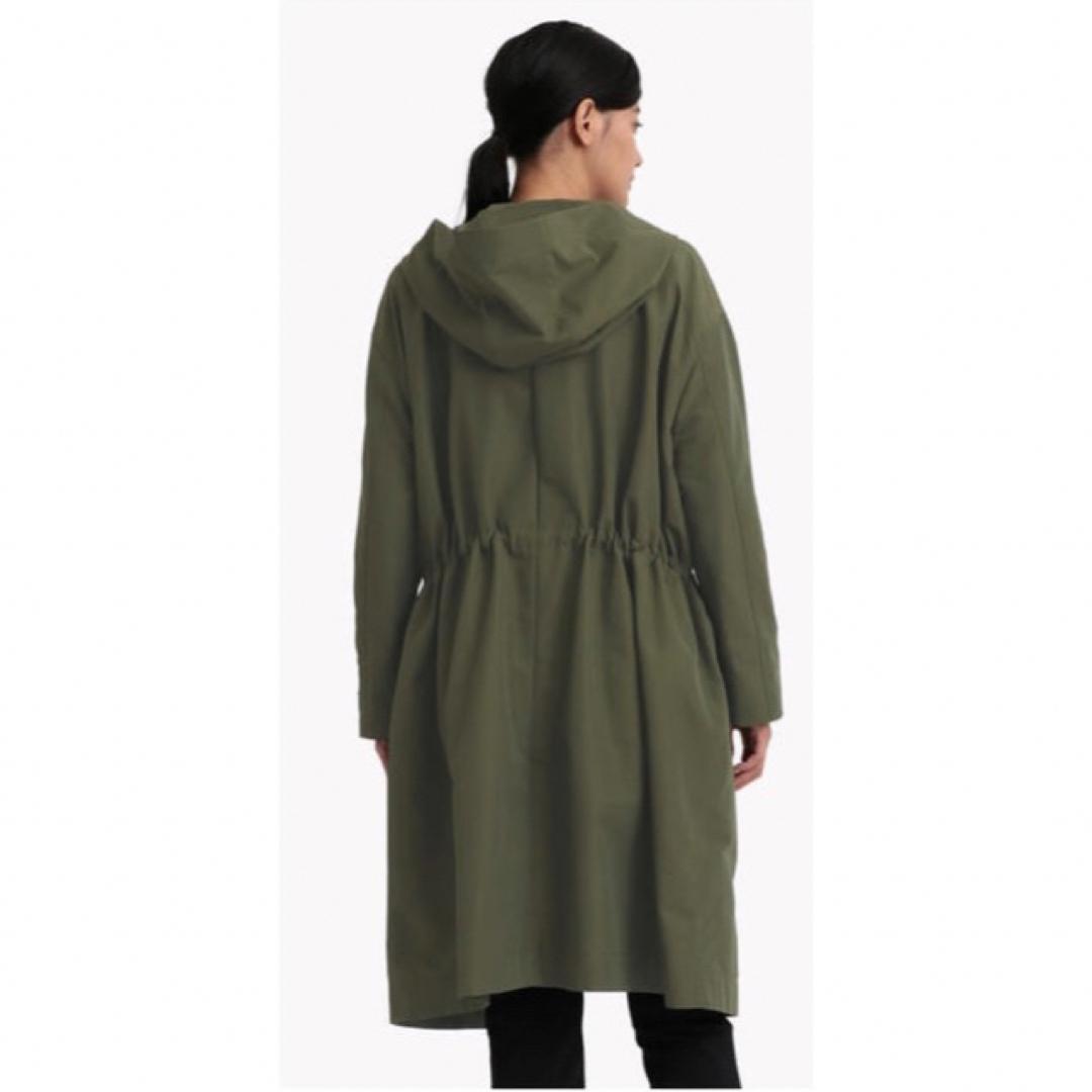 theory luxe 21AW ウォッシャブル モッズコート　ブラック