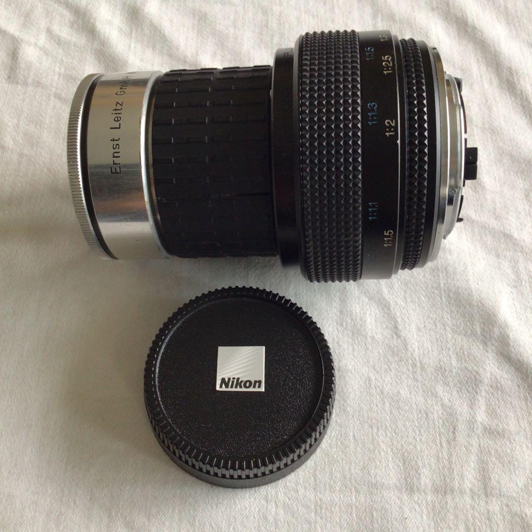 Leitz Wetzlar Hekror 10 cm f2.5 ニコン用