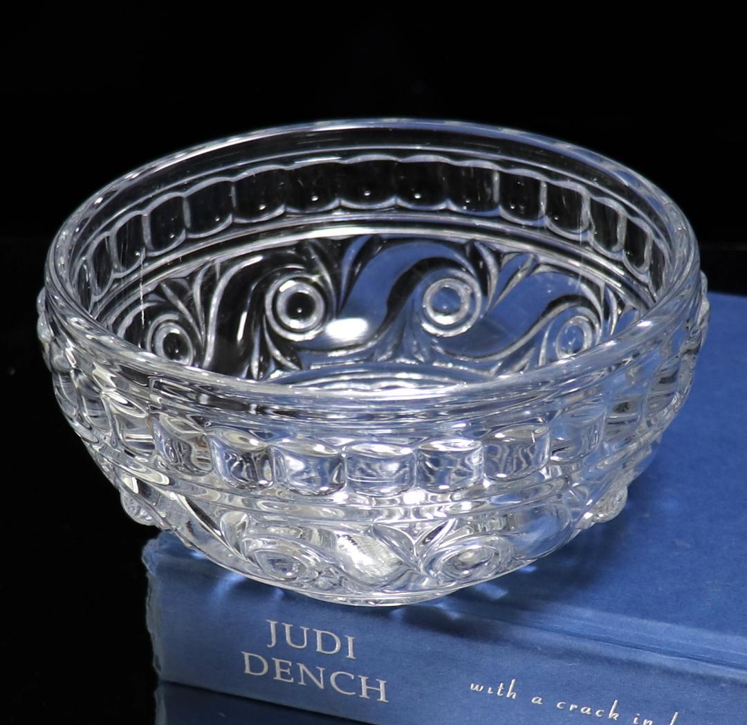 オールド・バカラ 珍品 ルッセ ボウル 鉢 小物入れ 菓子入れ アンティーク