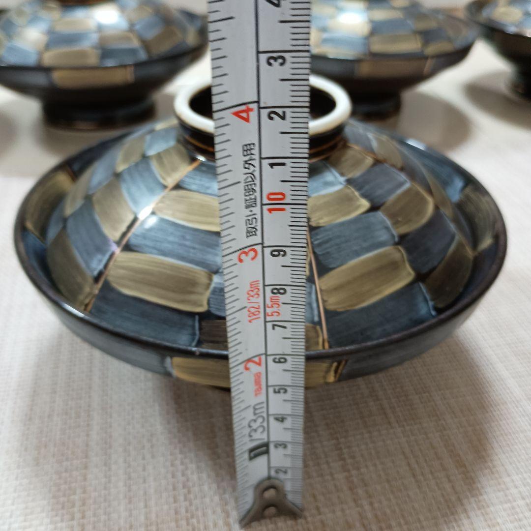 有田焼 　天目芭蕉 蓋物　業務用　セット