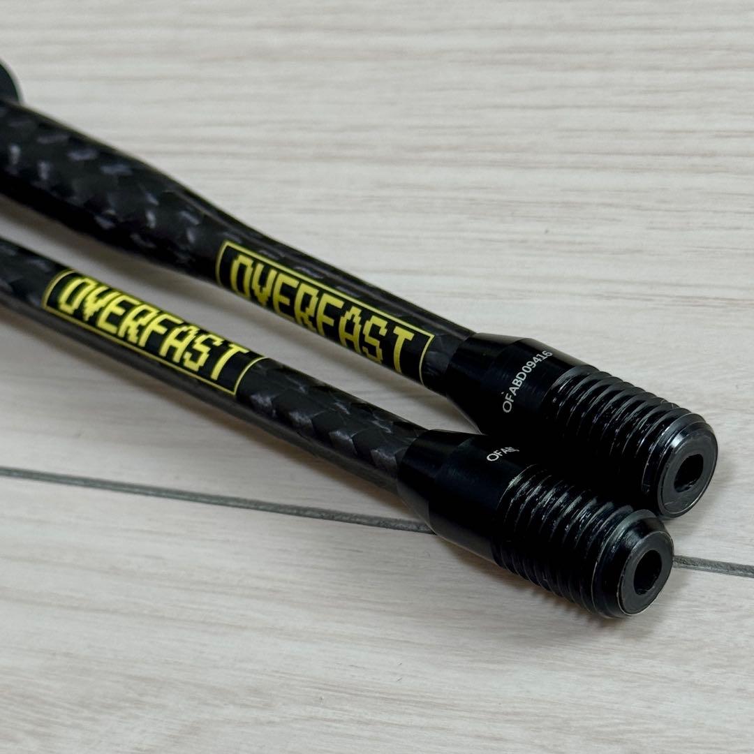 OVERFAST カーボンスルーアクスル FACTOR OSTRO/O2 VAM