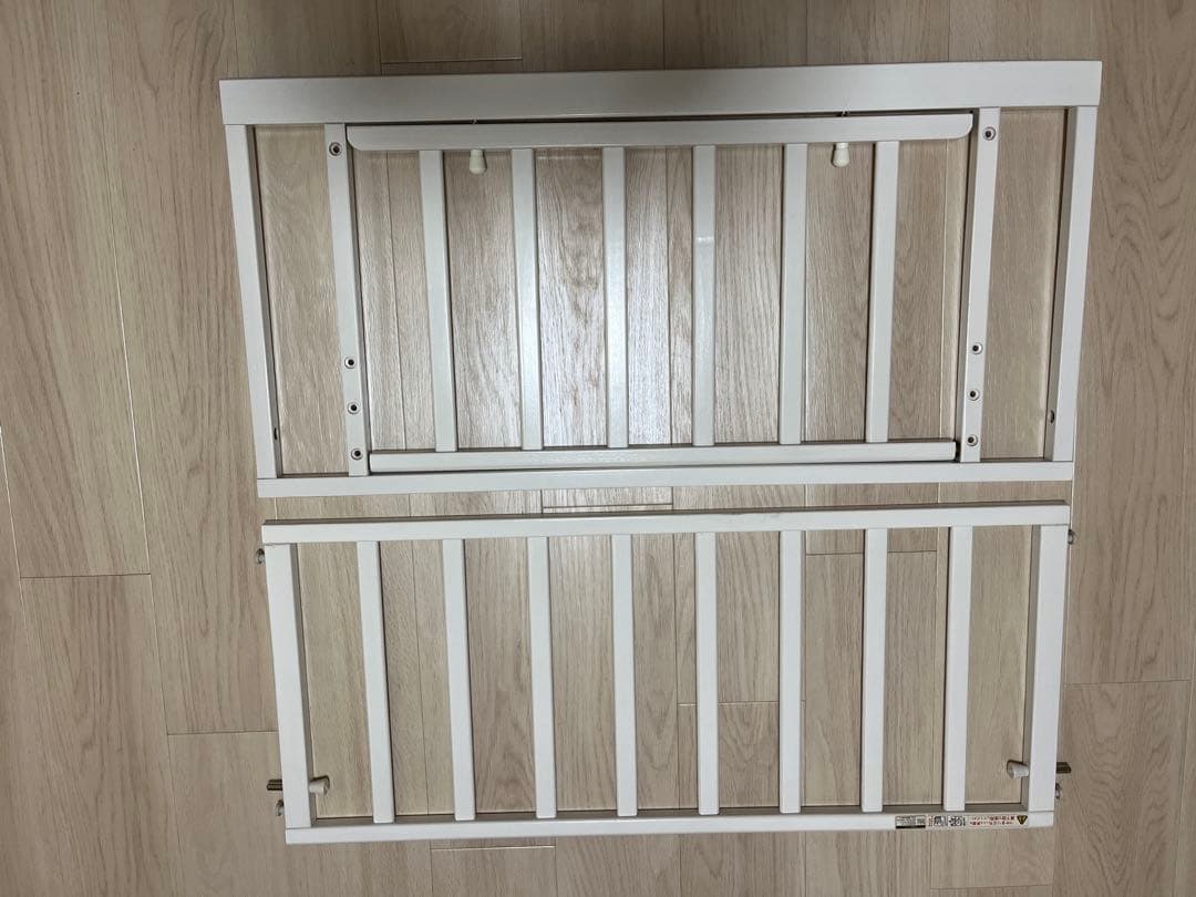 カトージ　ミニベッド ハイポジション アーチ（ホワイト）