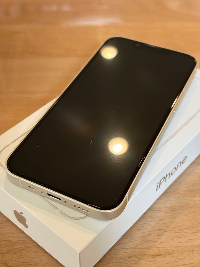 【美品】iPhone13mini 256GB SIMフリー スターライト