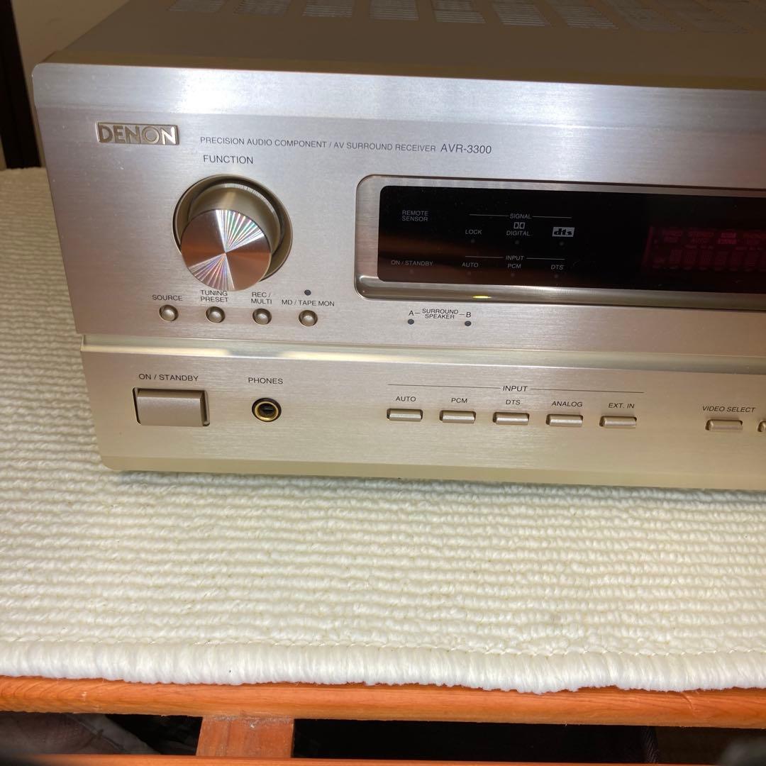 【美品】DENON デノン AVサラウンドレシーバー AVR-3300