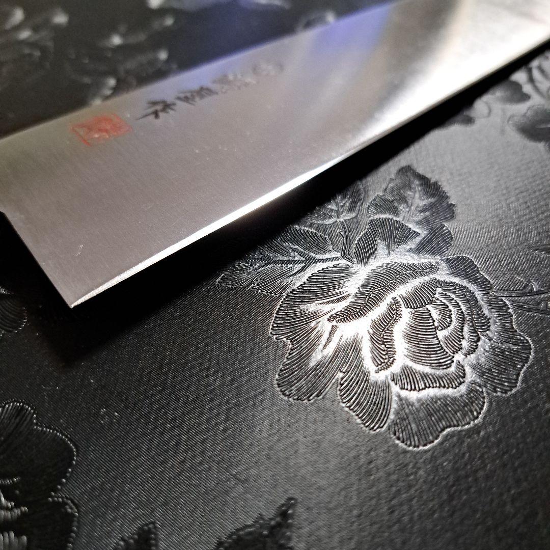 合羽橋　鍔屋　牛刀　モリブデン鋼　刃渡り27cm　洋式　両刃 牛刀