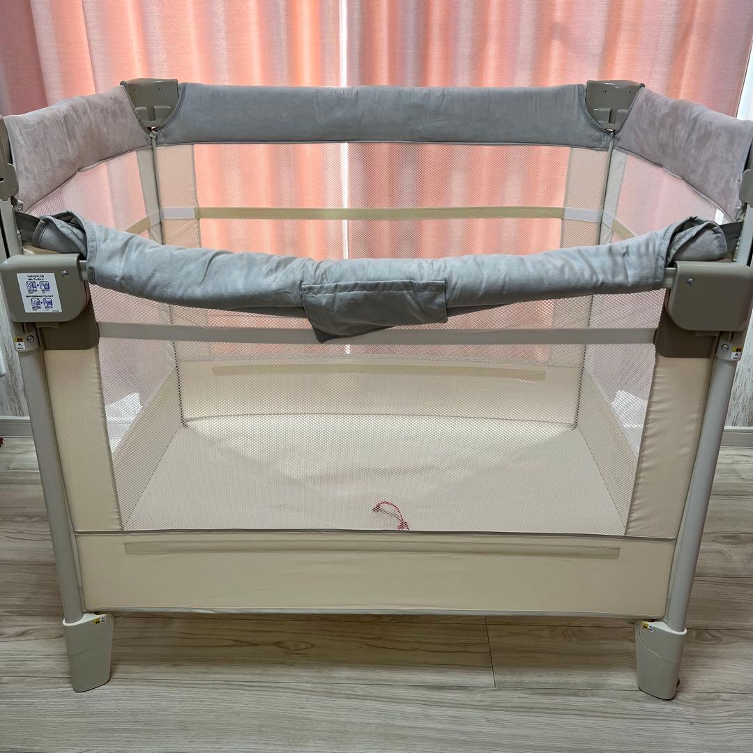 【美品】ココネルエアープラス アップリカ ベビーベット