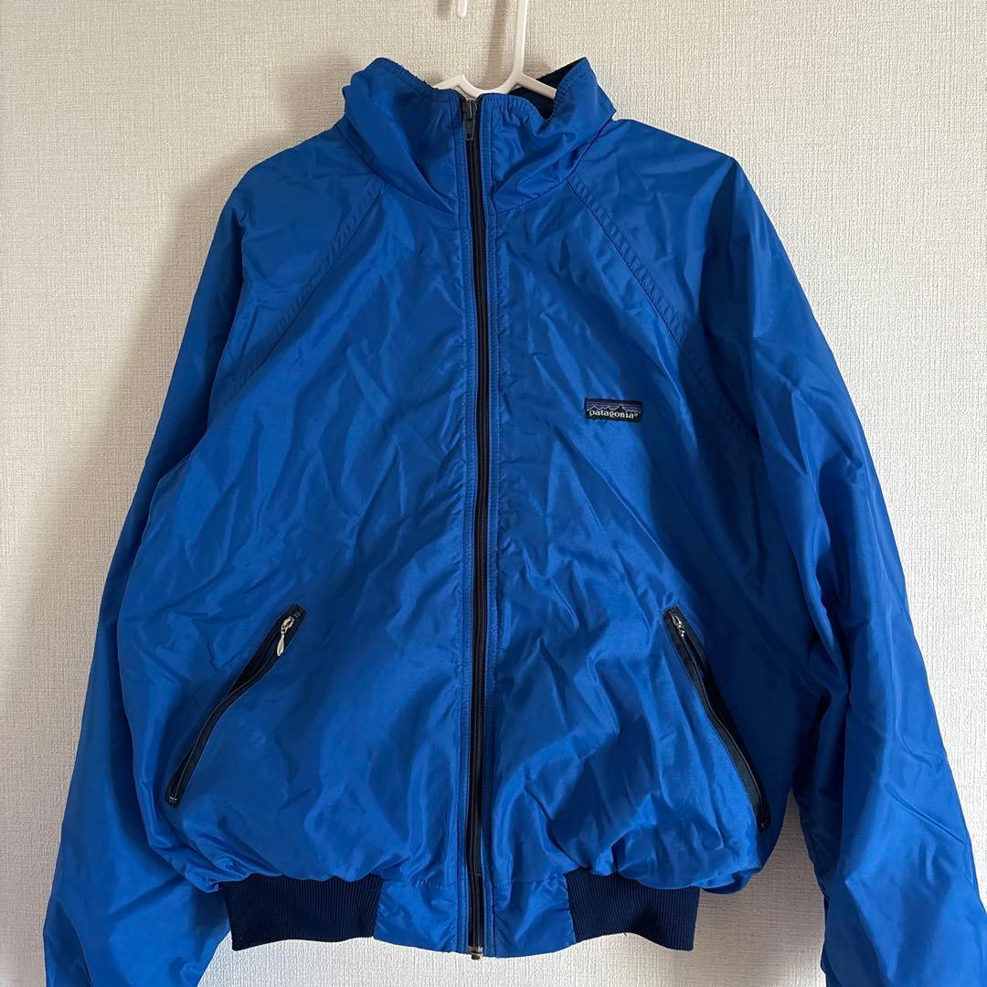 90s　patagonia 青 シェルドシンチラジャケット