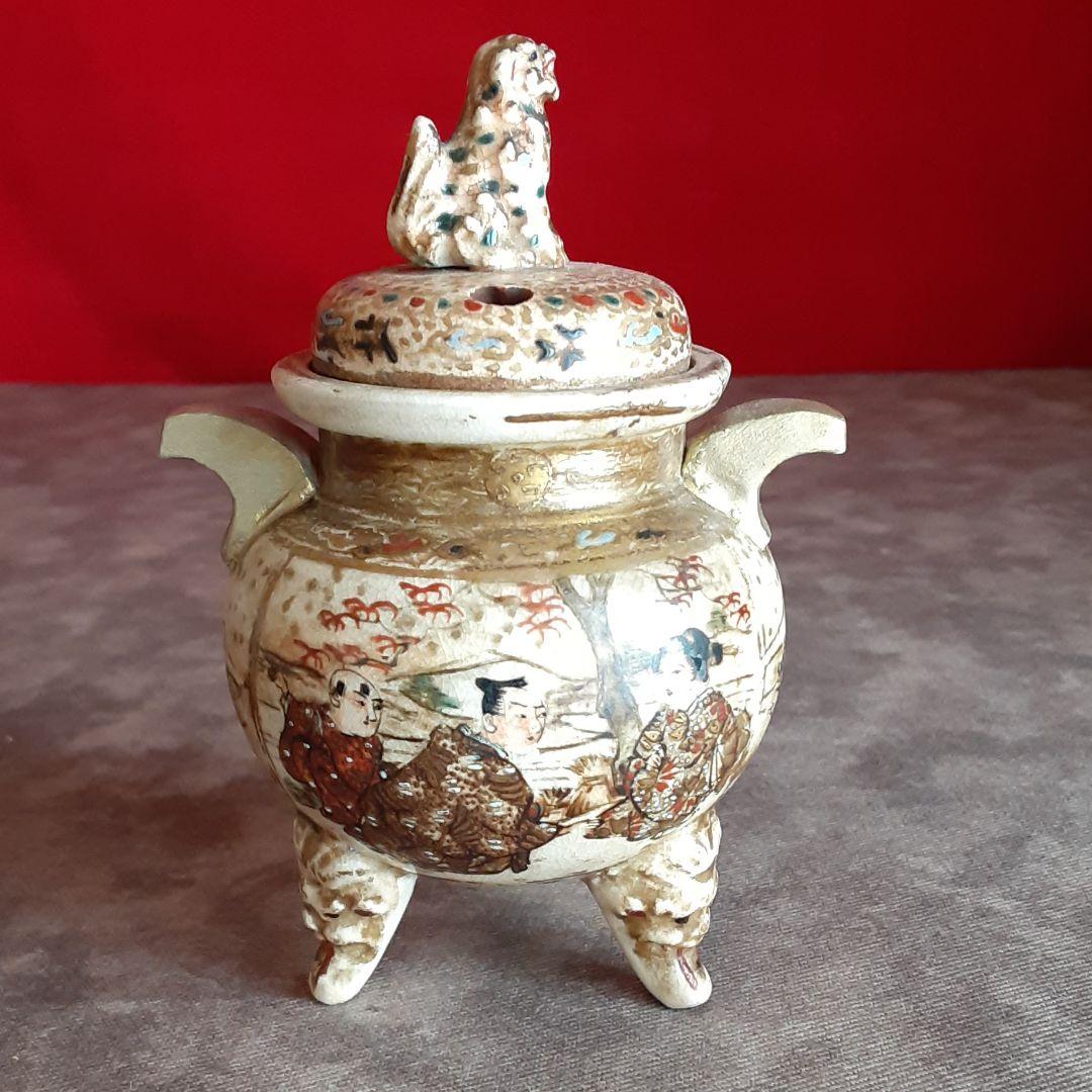 薩摩　錦手　香炉