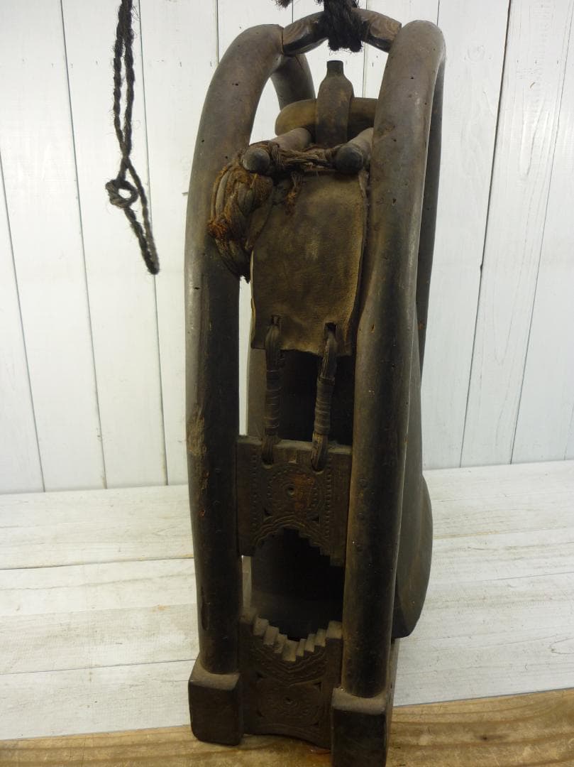 19世紀　タイ　象ベル　エレファント首鐘　アンティークヴィンテージ　T20244