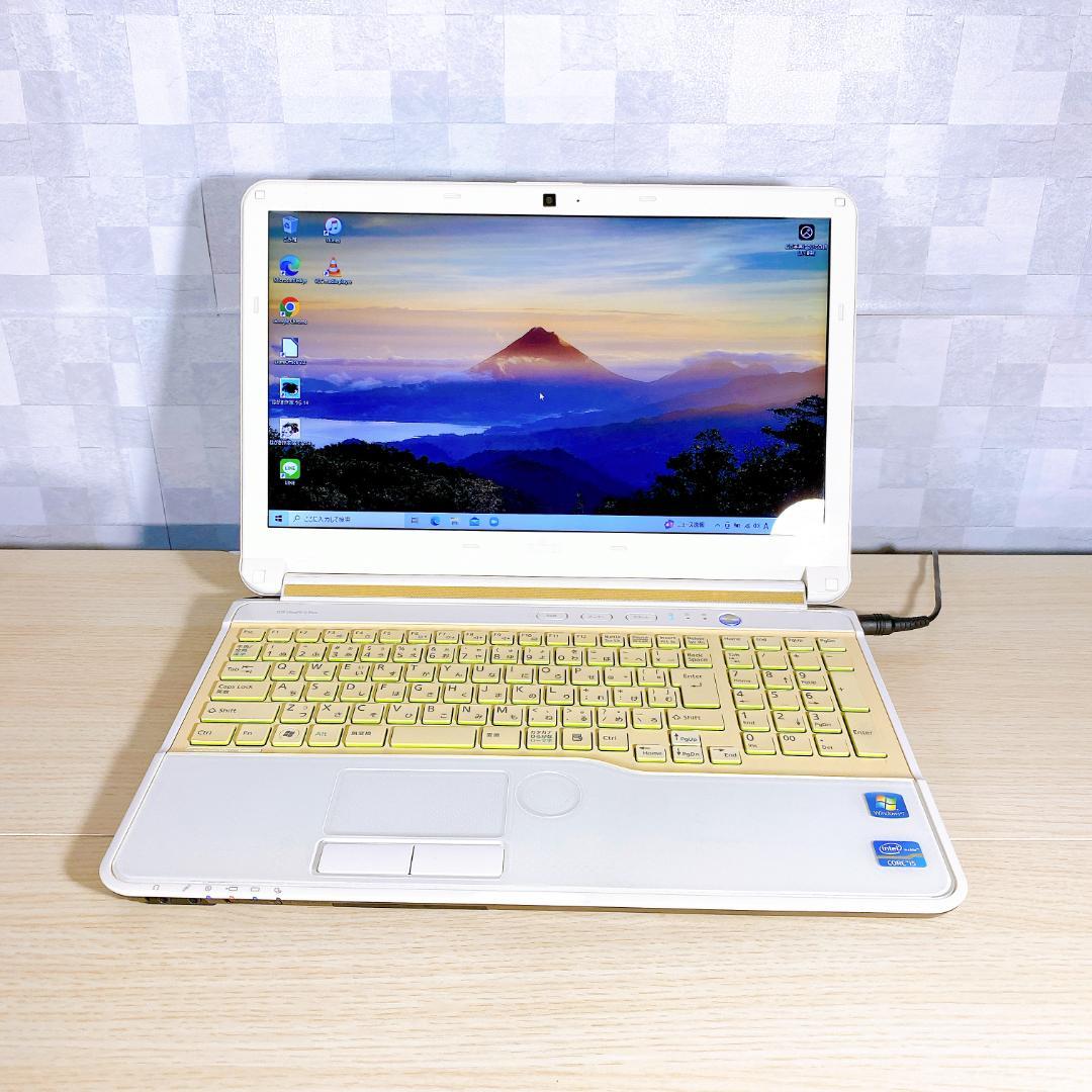 設定済み/HDD750GB/メモリ8GB/カメラ/ノートパソコン/Core i5