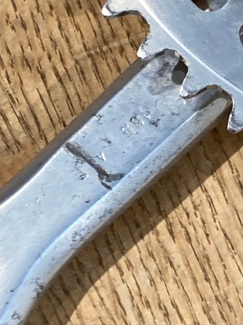 ビンテージ デュラエース DURA-ACE ダブル 50t 39t 165 オー