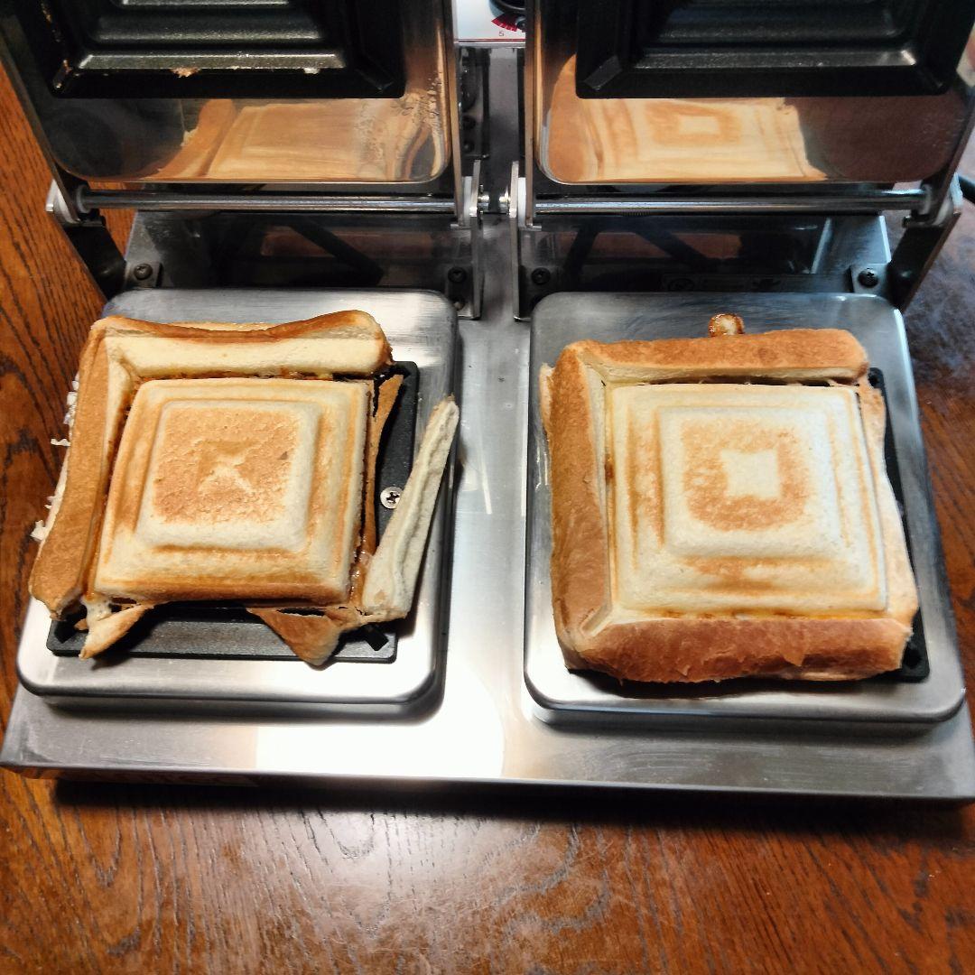 ゆみちゃん専用☆サンテックホットサンドメーカーHS-103　ダブルタイプ