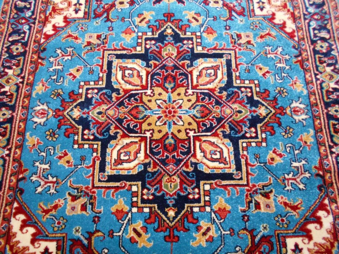 ふっかり！ウィルトン織 Heris柄 絨毯 200×250cm-129001