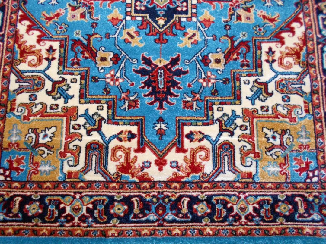 ふっかり！ウィルトン織 Heris柄 絨毯 200×250cm-129001