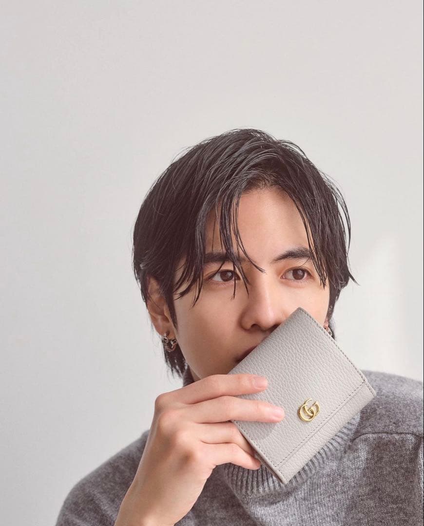 達*8様 GUCCI インターロッキング　フープピアス　志尊淳　佐藤健着用