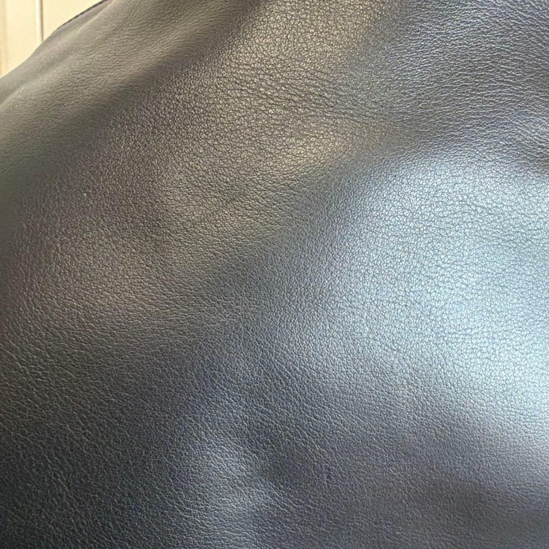 【美品】SALON DE ALFURD レザー　ショルダーバッグ　2way 黒