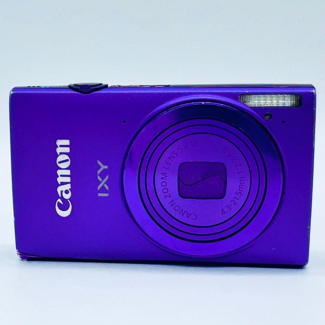 【訳あり】Canon IXY 430F パープル FULL HD デジタルカメラ
