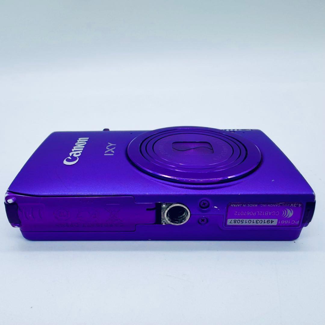 【訳あり】Canon IXY 430F パープル FULL HD デジタルカメラ