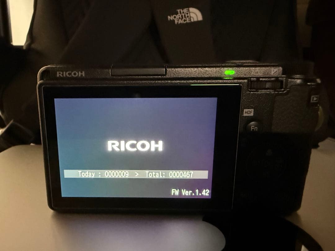 RICOH GR IIIx HDF／シャッター467回